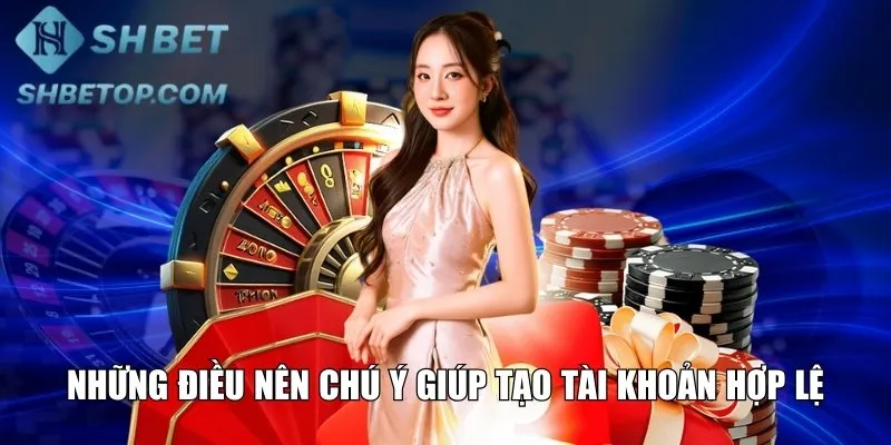 Những điều nên chú ý giúp tạo tài khoản hợp lệ